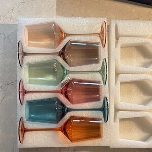 Set of 6 Physkoa wine glasses